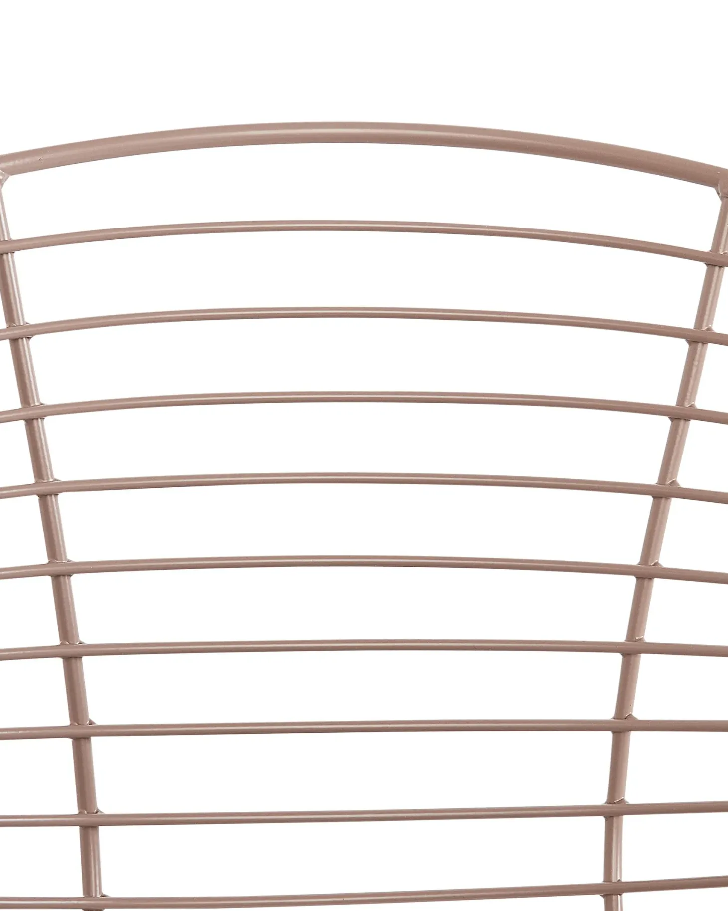 Sæt med 2 spisebordsstole HOBACK Metal Beige