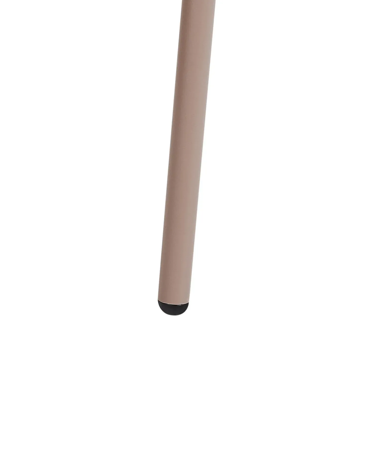 Sæt med 2 spisebordsstole HOBACK Metal Beige