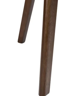 Sæt med 2 spisebordsstole HOLLY Træ Brun/beige