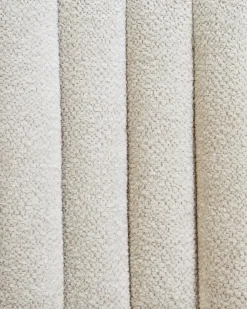 Sæt med 2 spisebordsstole IRINS Chenille Lys Beige
