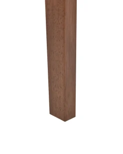 Sæt med 2 spisebordsstole ISLE Træ Brun/beige