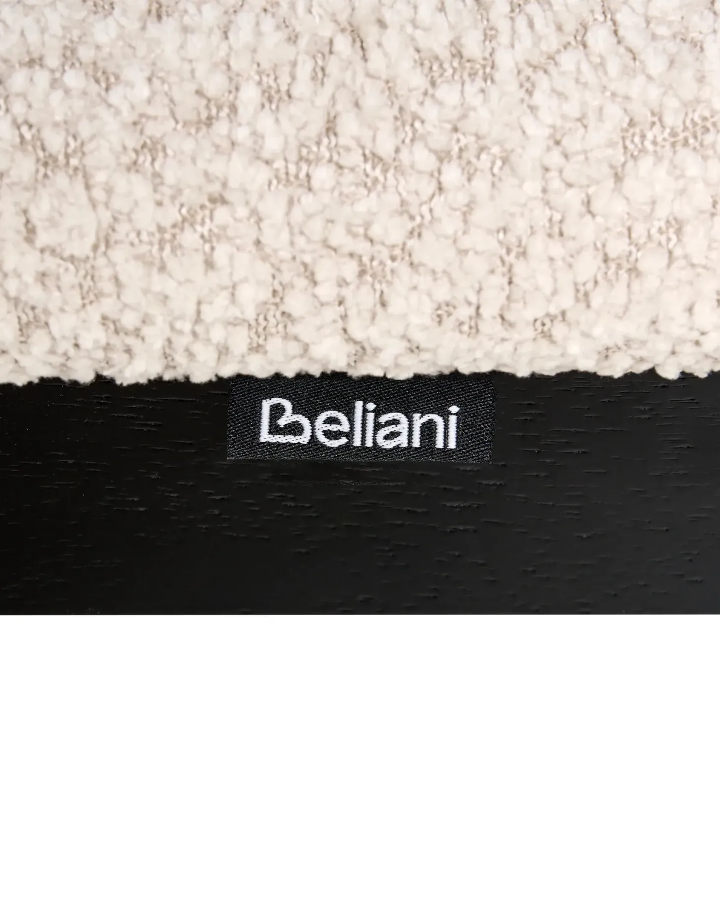 Sæt med 2 spisebordsstole ISLE Træ Sort/beige