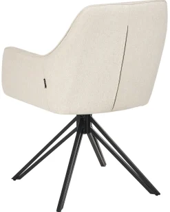 Sæt med 2 spisebordsstole JODAR Lys Beige