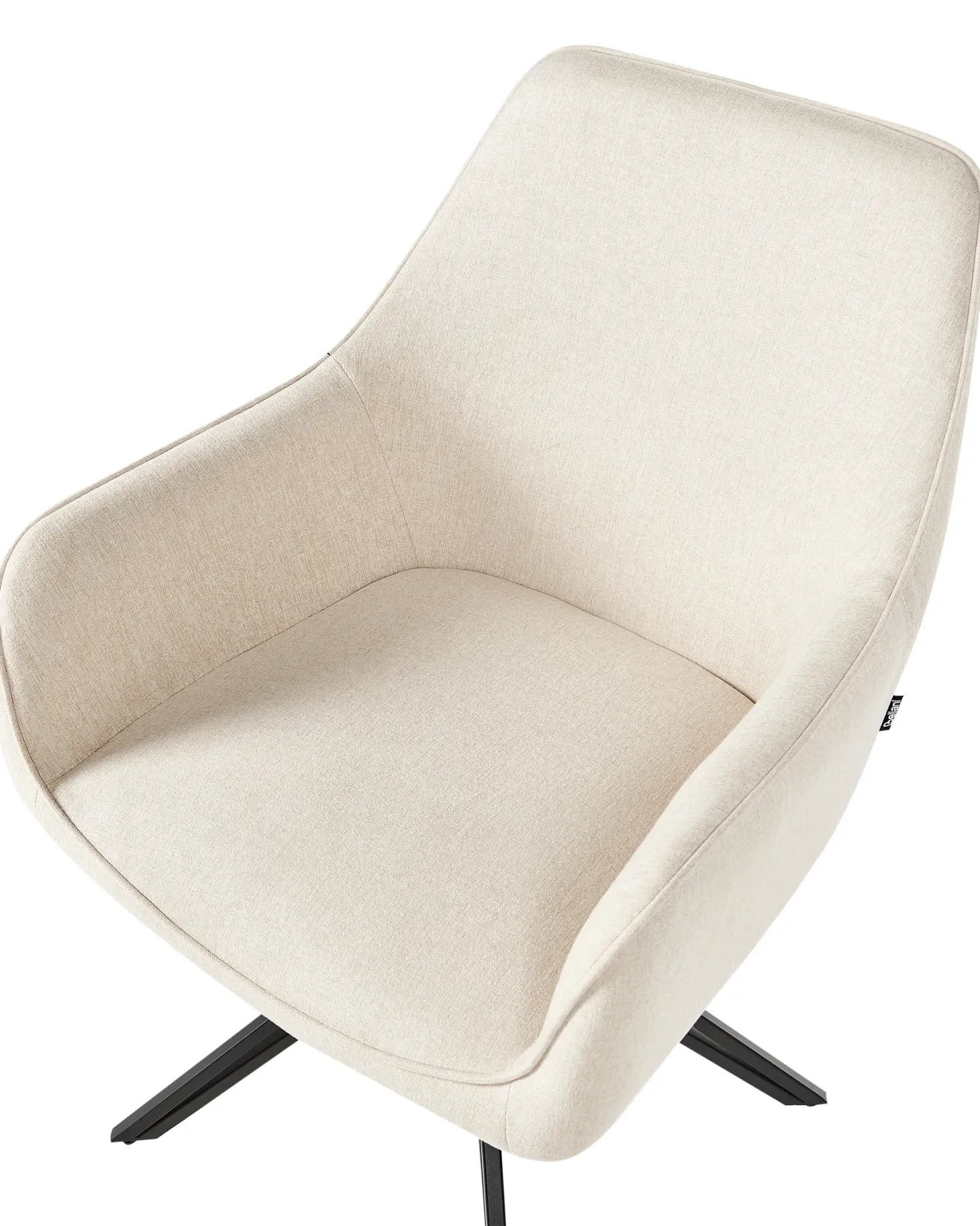 Sæt med 2 spisebordsstole JODAR Lys Beige