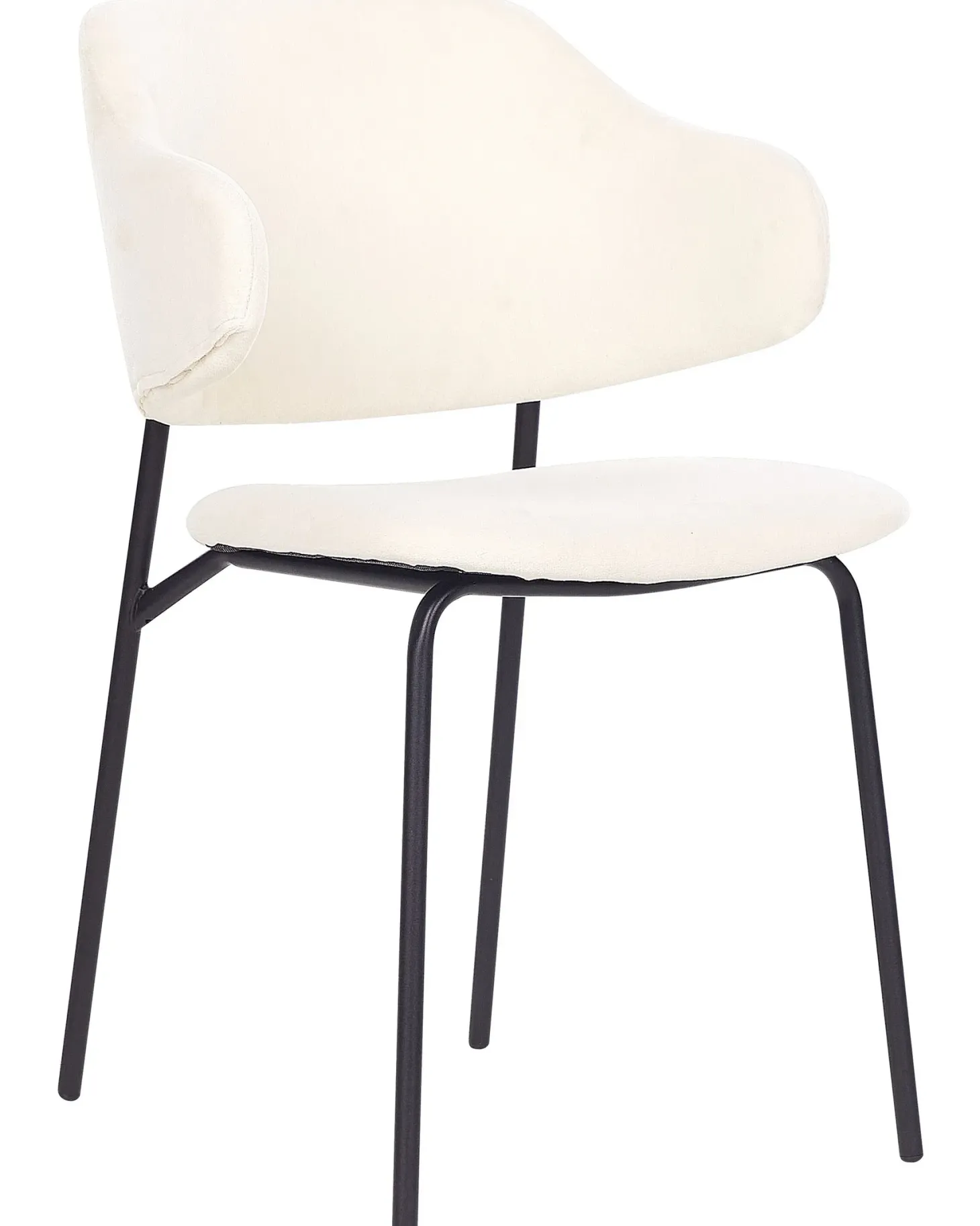 Sæt med 2 spisebordsstole KENAI Lys Beige