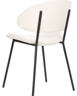 Sæt med 2 spisebordsstole KIANA Lys Beige