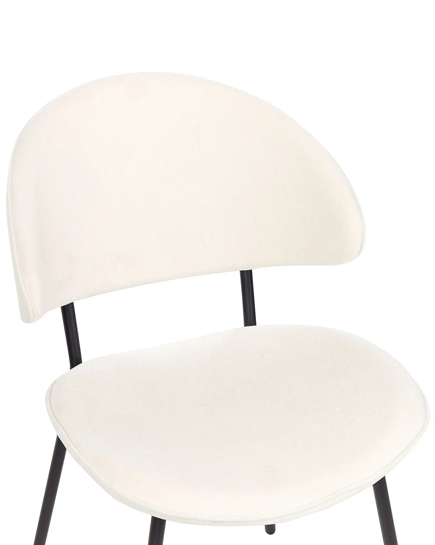 Sæt med 2 spisebordsstole KIANA Lys Beige