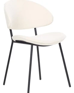 Sæt med 2 spisebordsstole KIANA Lys Beige