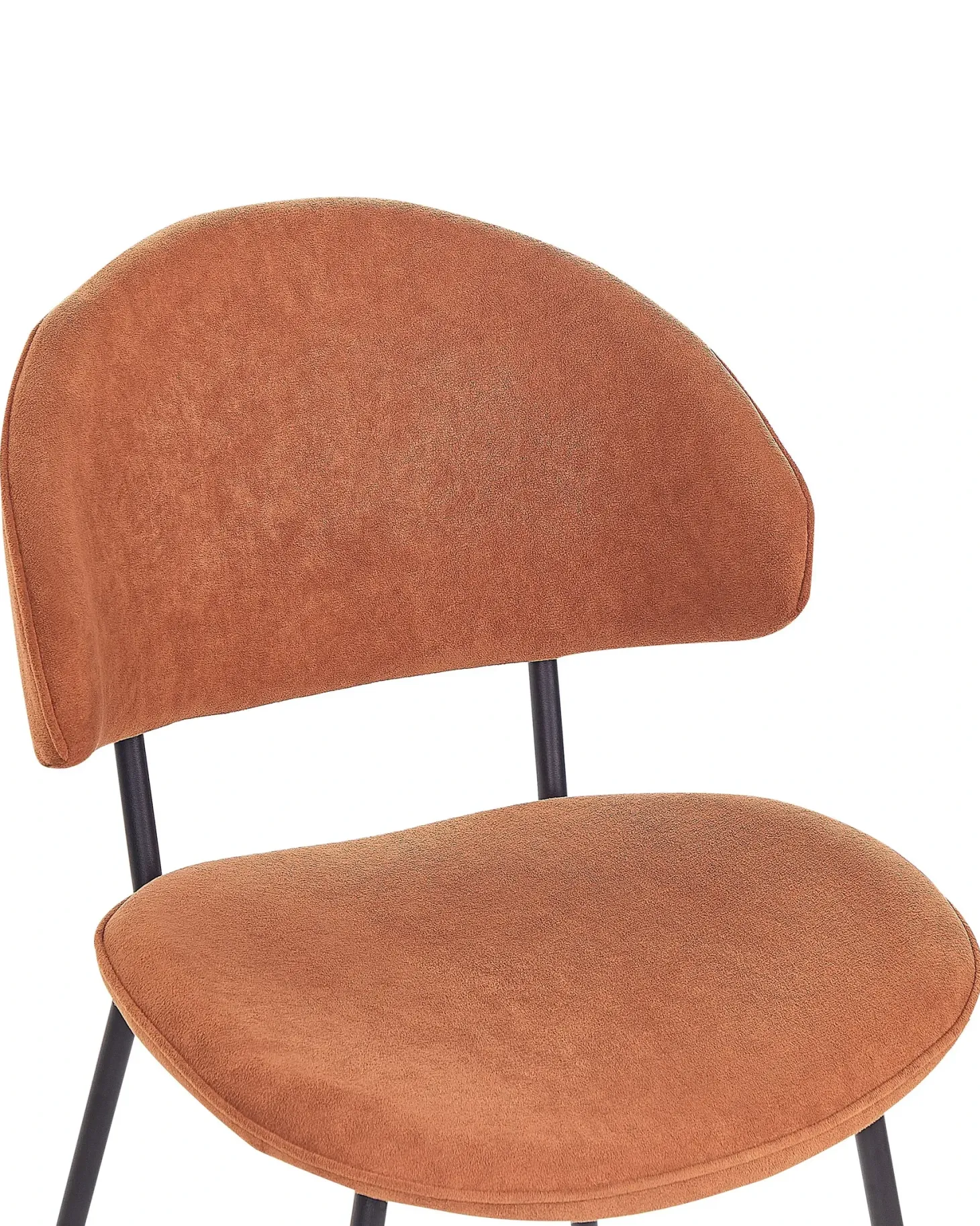 Sæt med 2 spisebordsstole KIANA Orange