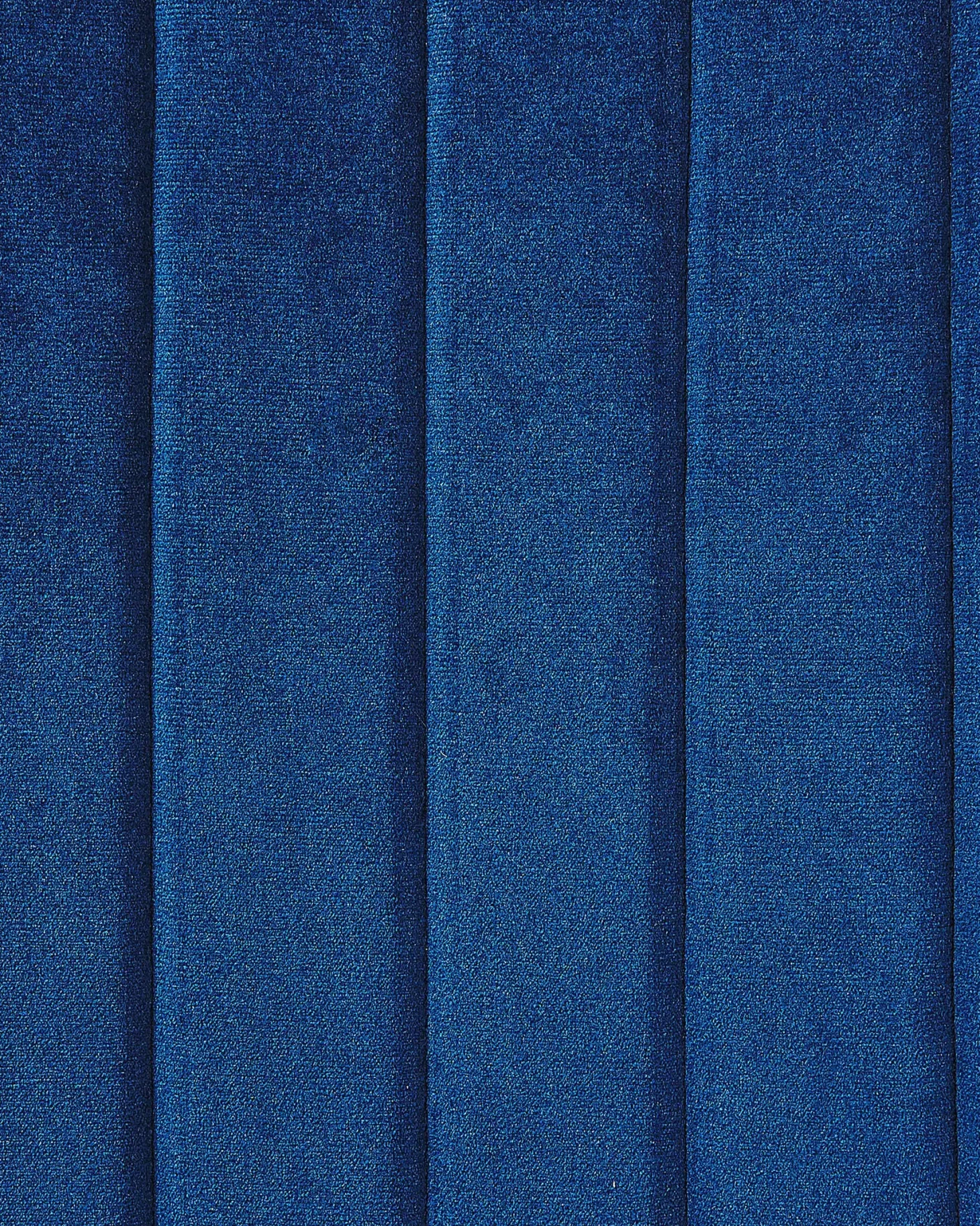 Sæt med 2 spisebordsstole LAVONIA Velour Navy Blå