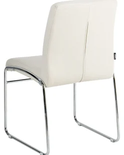 Sæt med 2 spisebordsstole LECCO Lys Beige