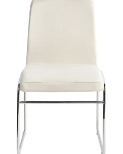 Sæt med 2 spisebordsstole LECCO Lys Beige