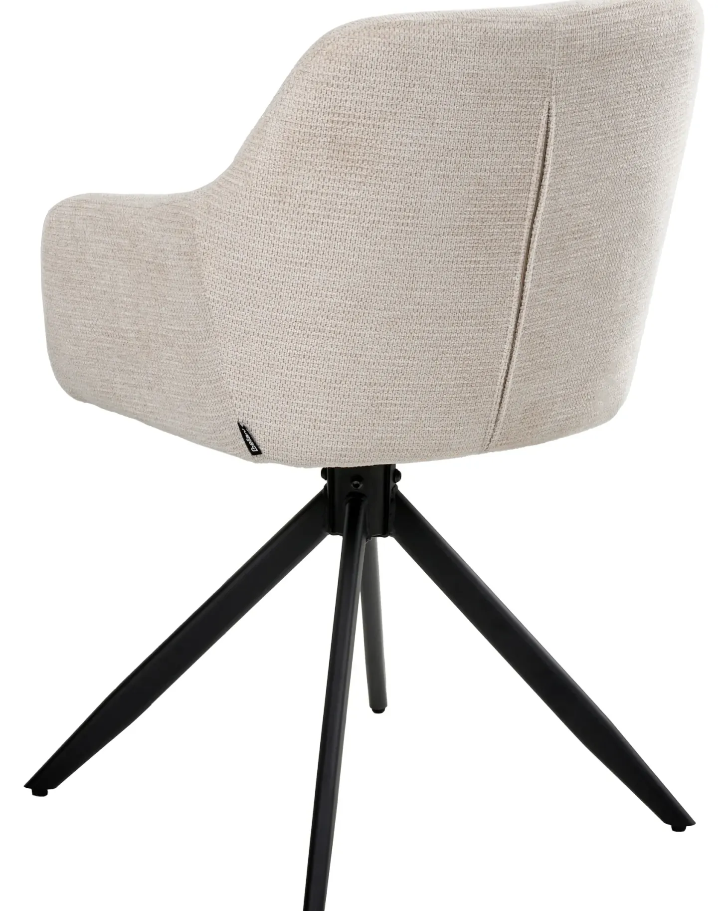 Sæt med 2 spisebordsstole LIKELY Lys Beige