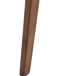 Sæt med 2 spisebordsstole LILLY Brun/beige