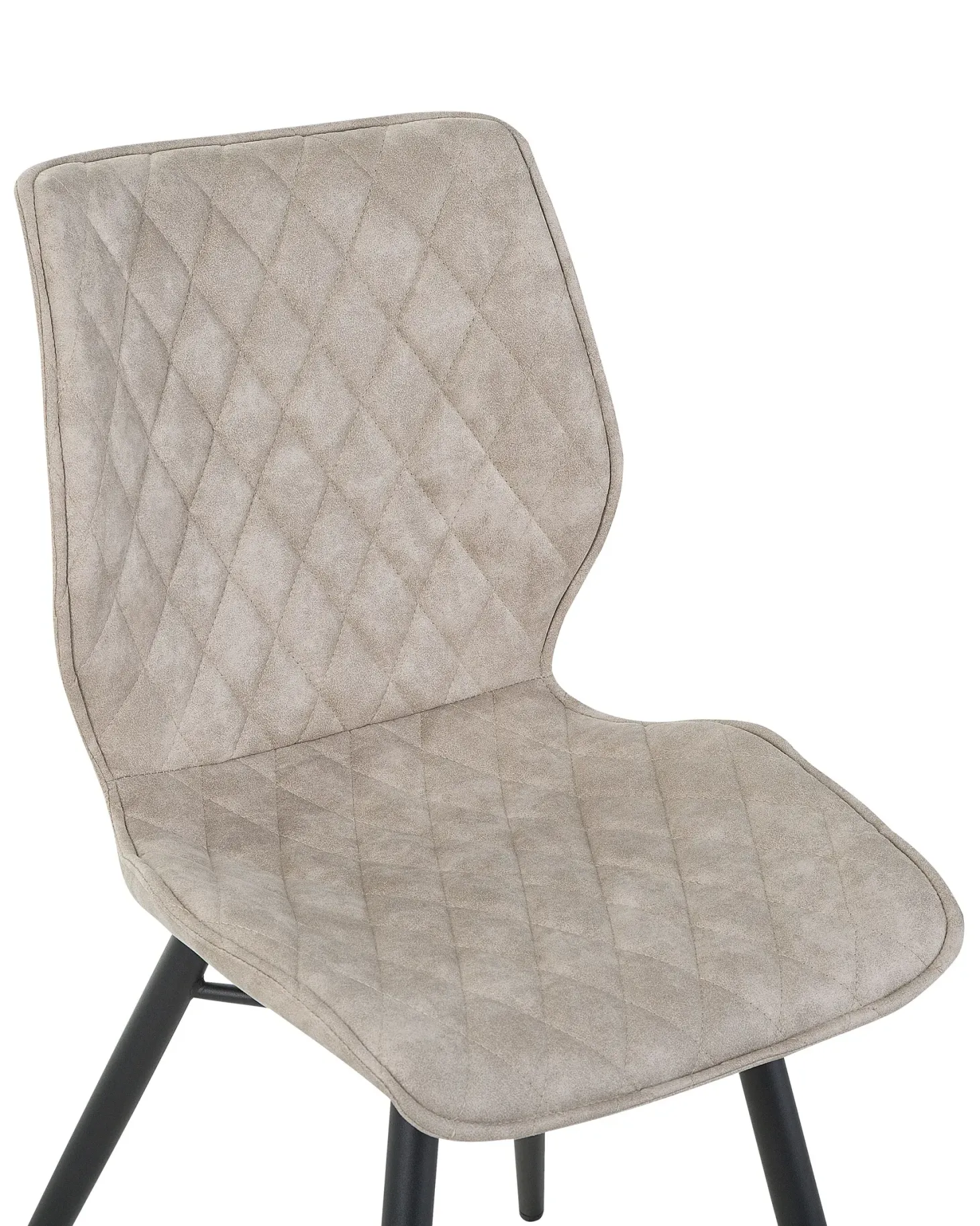 Sæt med 2 spisebordsstole LISLE Beige
