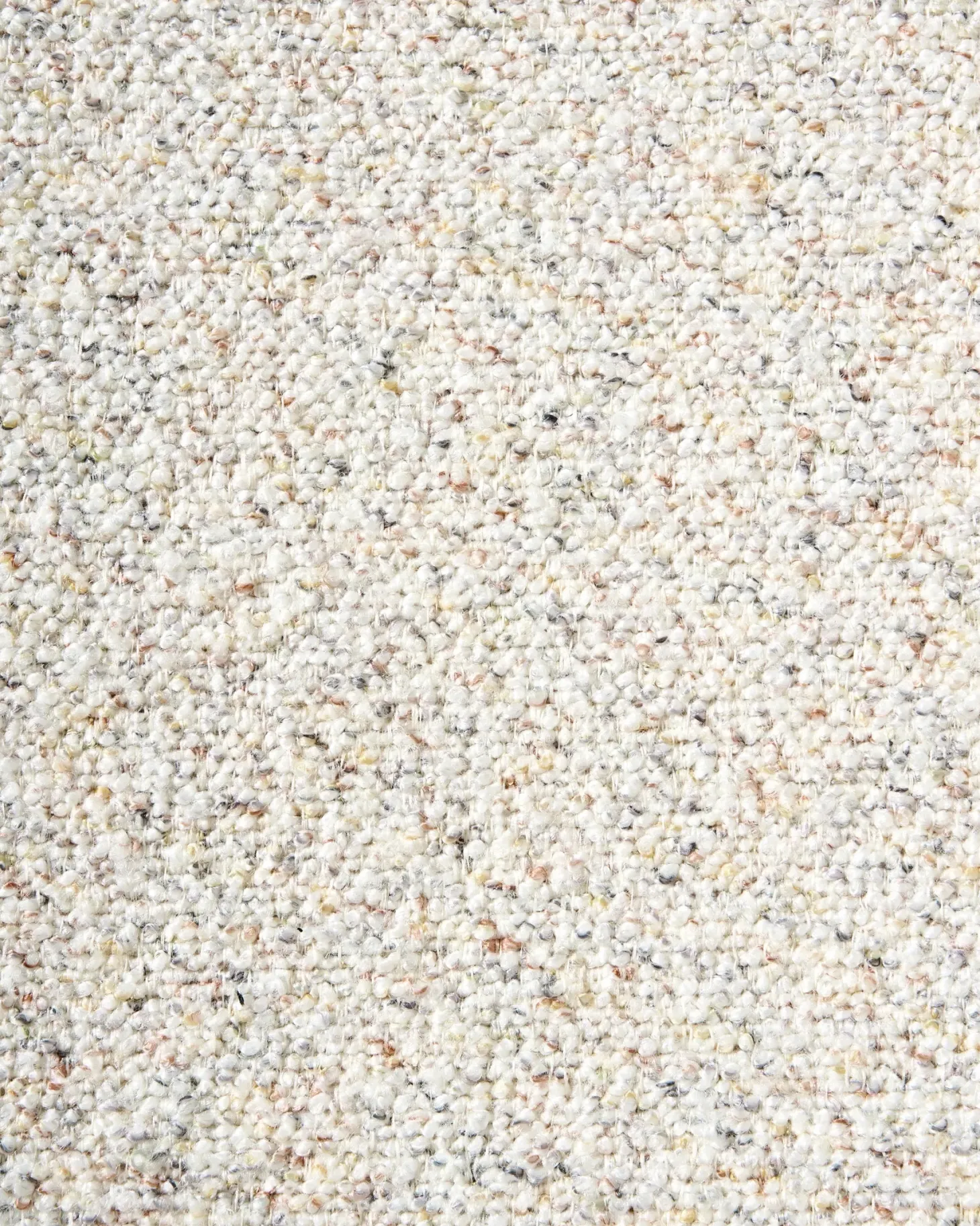 Sæt med 2 spisebordsstole LITHIA Boucle Lys Beige