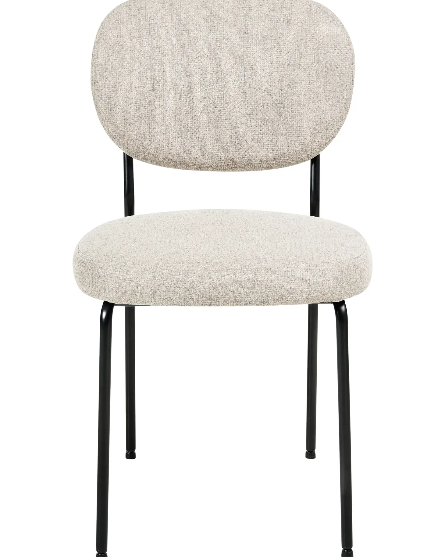 Sæt med 2 spisebordsstole LOLETA Lys Beige