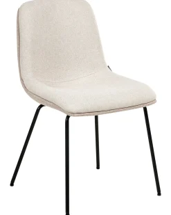 Sæt med 2 spisebordsstole LORIDA Beige
