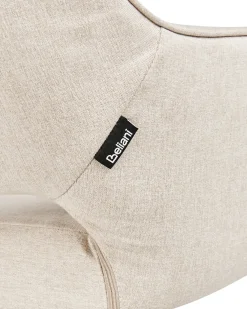 Sæt med 2 spisebordsstole LOURES Lys Beige