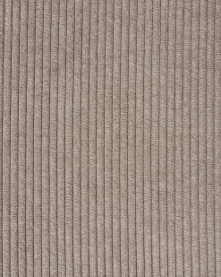 Sæt med 2 spisebordsstole LOVERNA Fløjl Beige