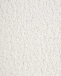Sæt med 2 spisebordsstole LUANA Boucle Hvid