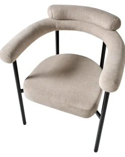 Sæt med 2 spisebordsstole LYNEY Beige