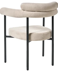Sæt med 2 spisebordsstole LYNEY Beige