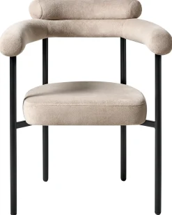 Sæt med 2 spisebordsstole LYNEY Beige