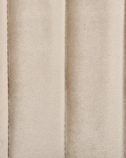 Sæt med 2 spisebordsstole MARIPOSA Velour Brungrå