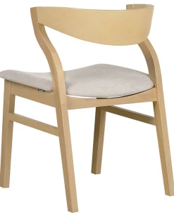 Sæt med 2 spisebordsstole MAROA Træ Beige