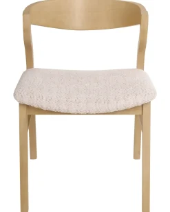 Sæt med 2 spisebordsstole MAROA Træ Lys Beige