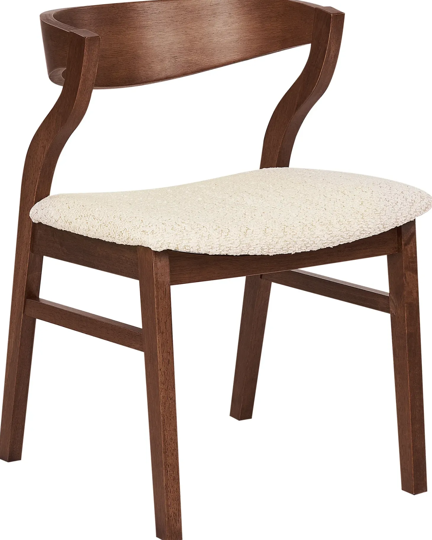 Sæt med 2 spisebordsstole MAROA Træ Lys Beige