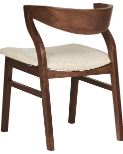 Sæt med 2 spisebordsstole MAROA Træ Lys Beige
