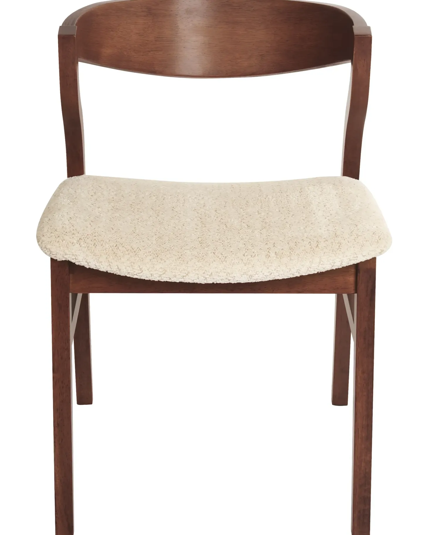 Sæt med 2 spisebordsstole MAROA Træ Lys Beige