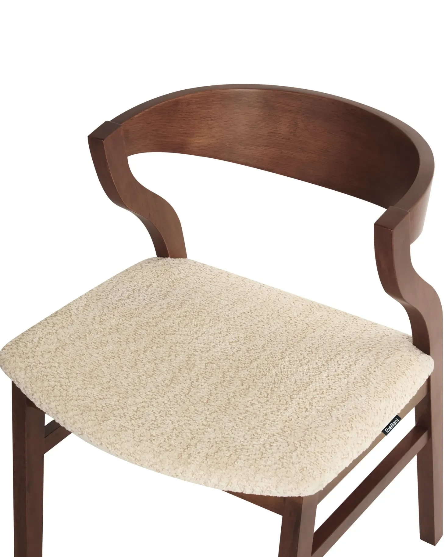 Sæt med 2 spisebordsstole MAROA Træ Lys Beige