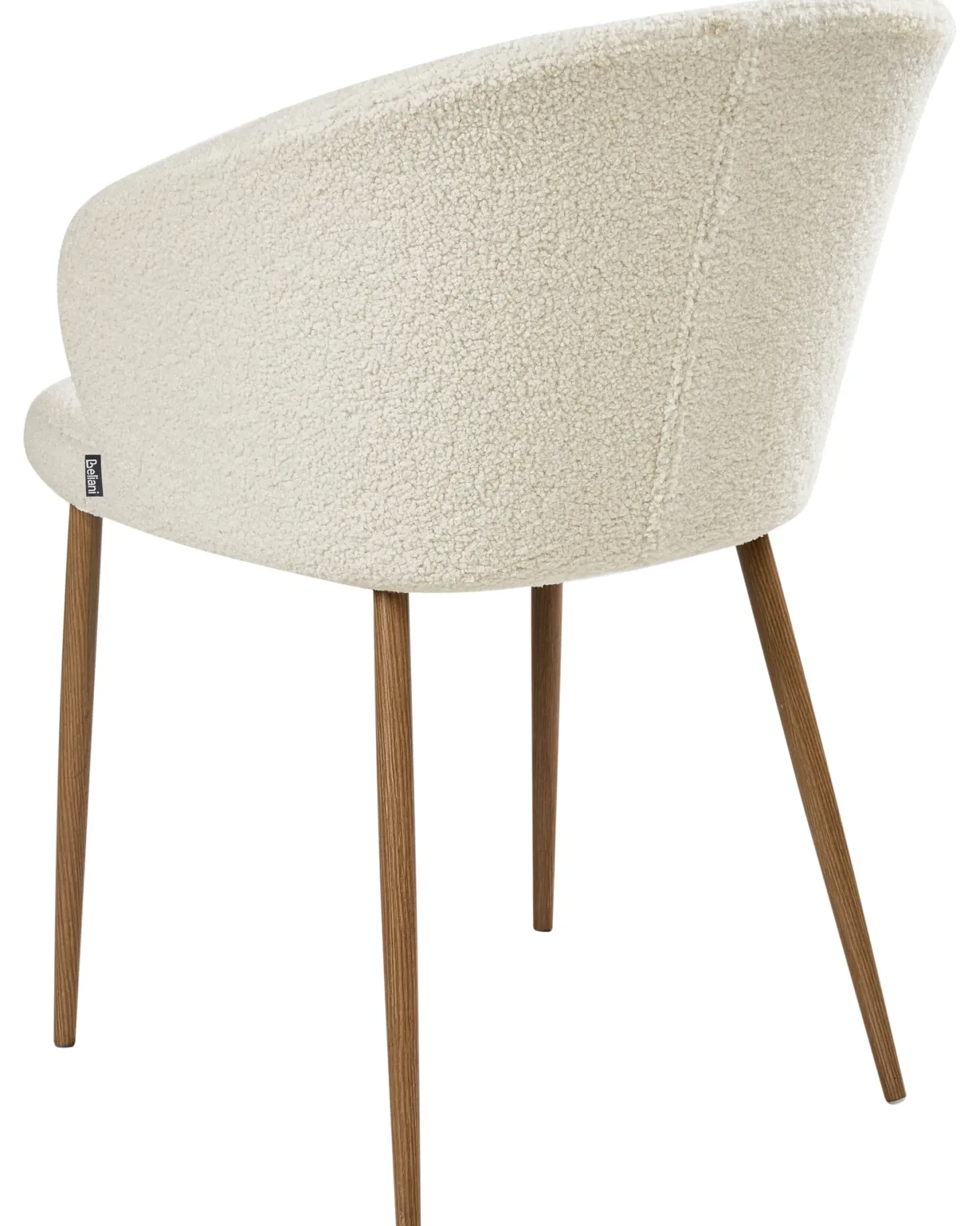 Sæt med 2 spisebordsstole MASON Boucle