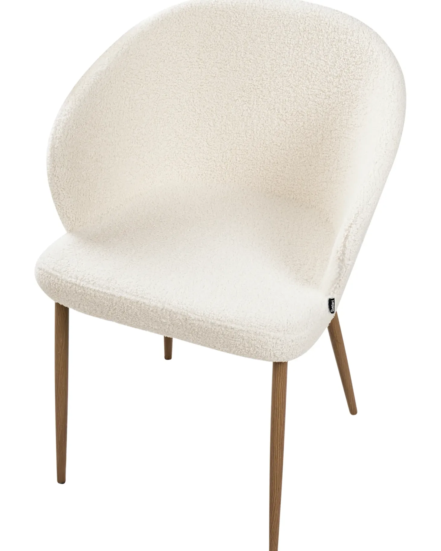 Sæt med 2 spisebordsstole MASON Boucle