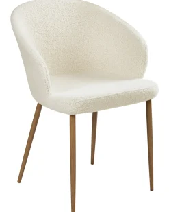 Sæt med 2 spisebordsstole MASON Boucle