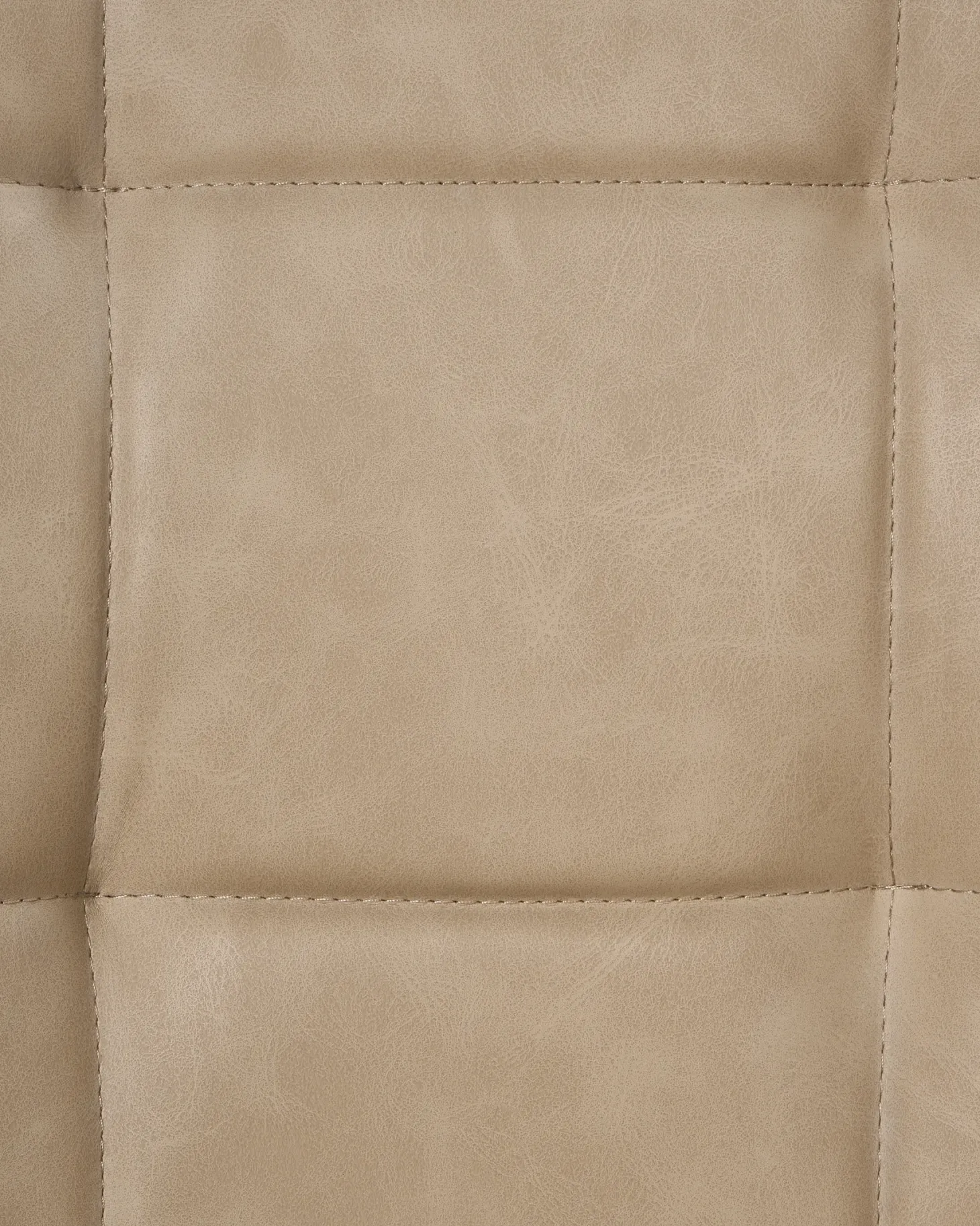 Sæt med 2 spisebordsstole MELROSE Kunstlæder Beige