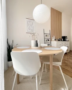 Sæt med 2 spisebordsstole MILACA Beige