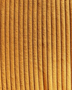 Sæt med 2 spisebordsstole MILES Fløjl Orange
