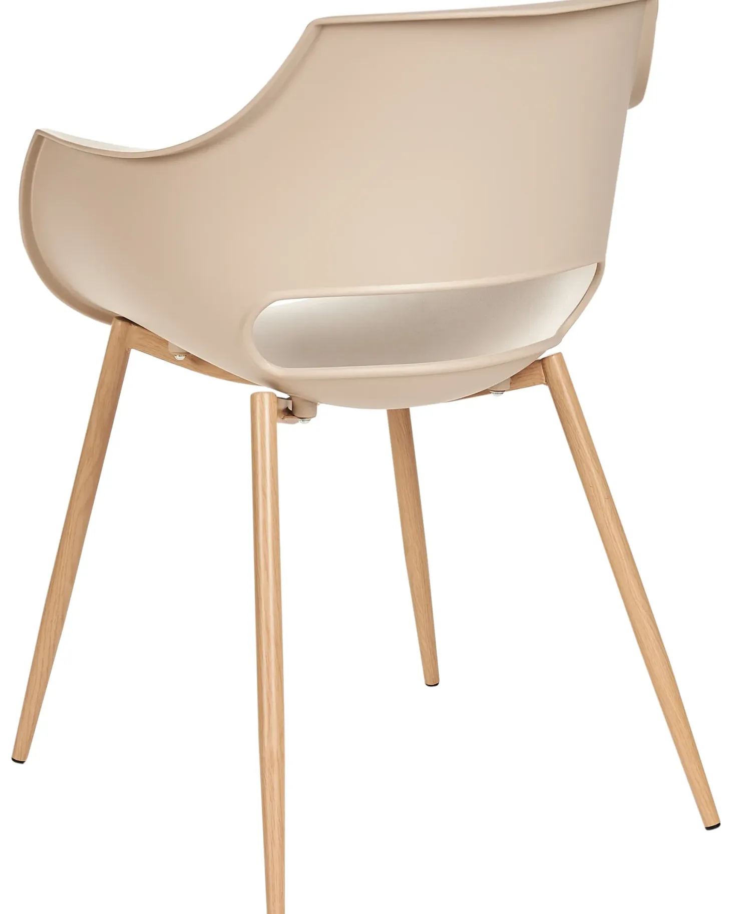 Sæt med 4 spisebordsstole MILLERS Beige