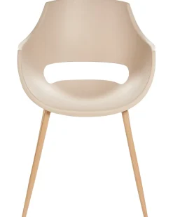 Sæt med 4 spisebordsstole MILLERS Beige