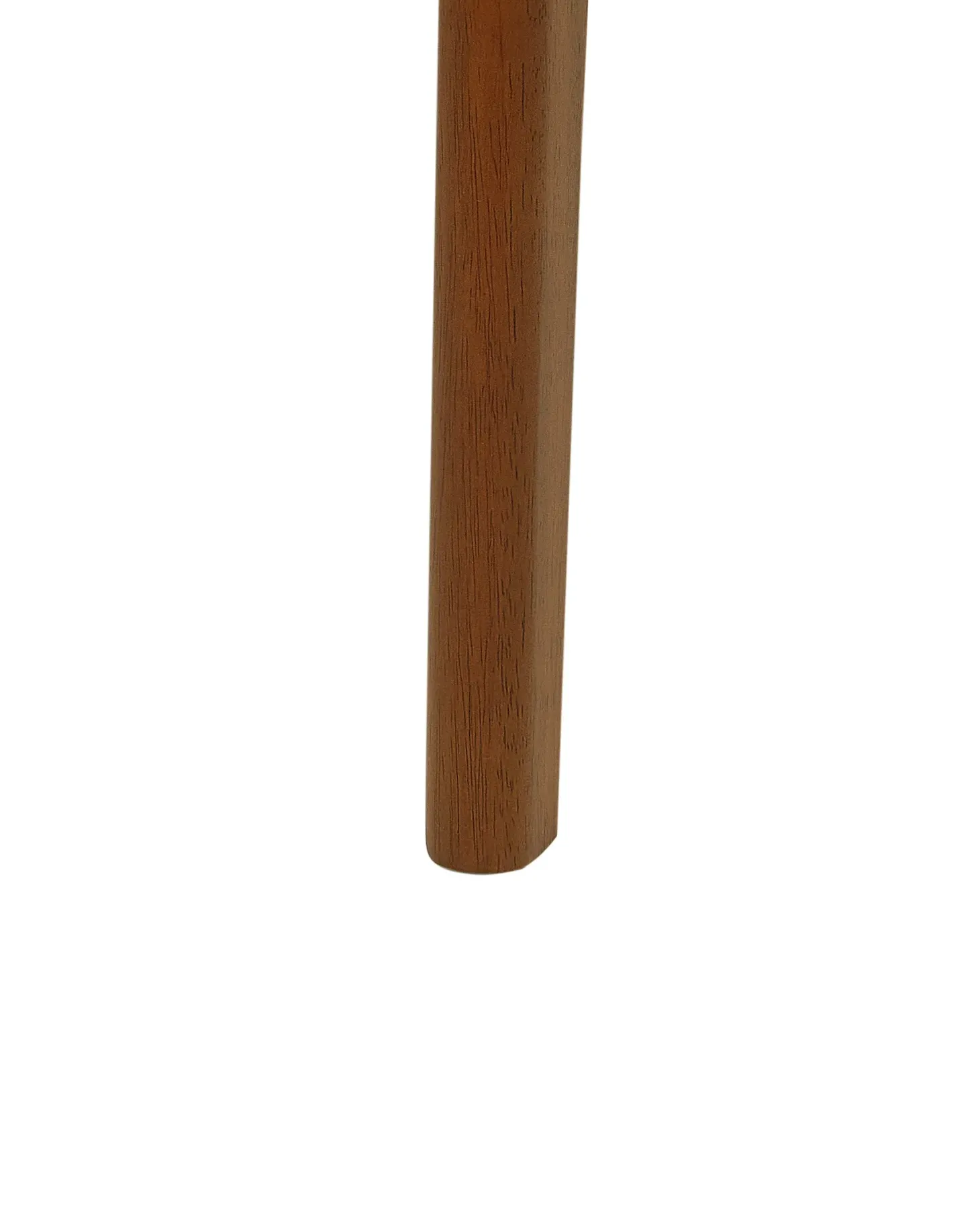 Sæt med 2 spisebordsstole MINIER Træ Mørkebrun/beige