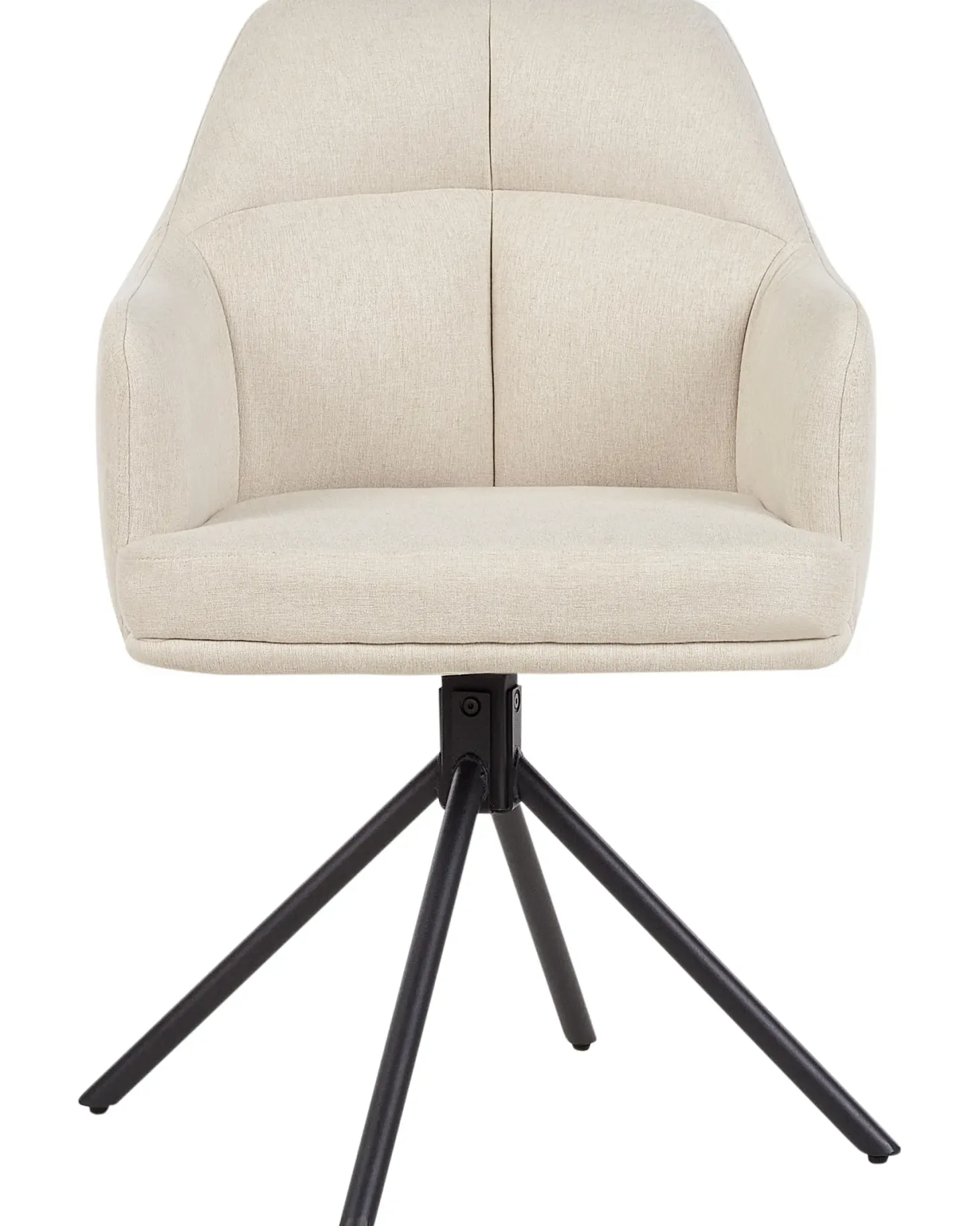 Sæt med 2 spisebordsstole MIRA Beige