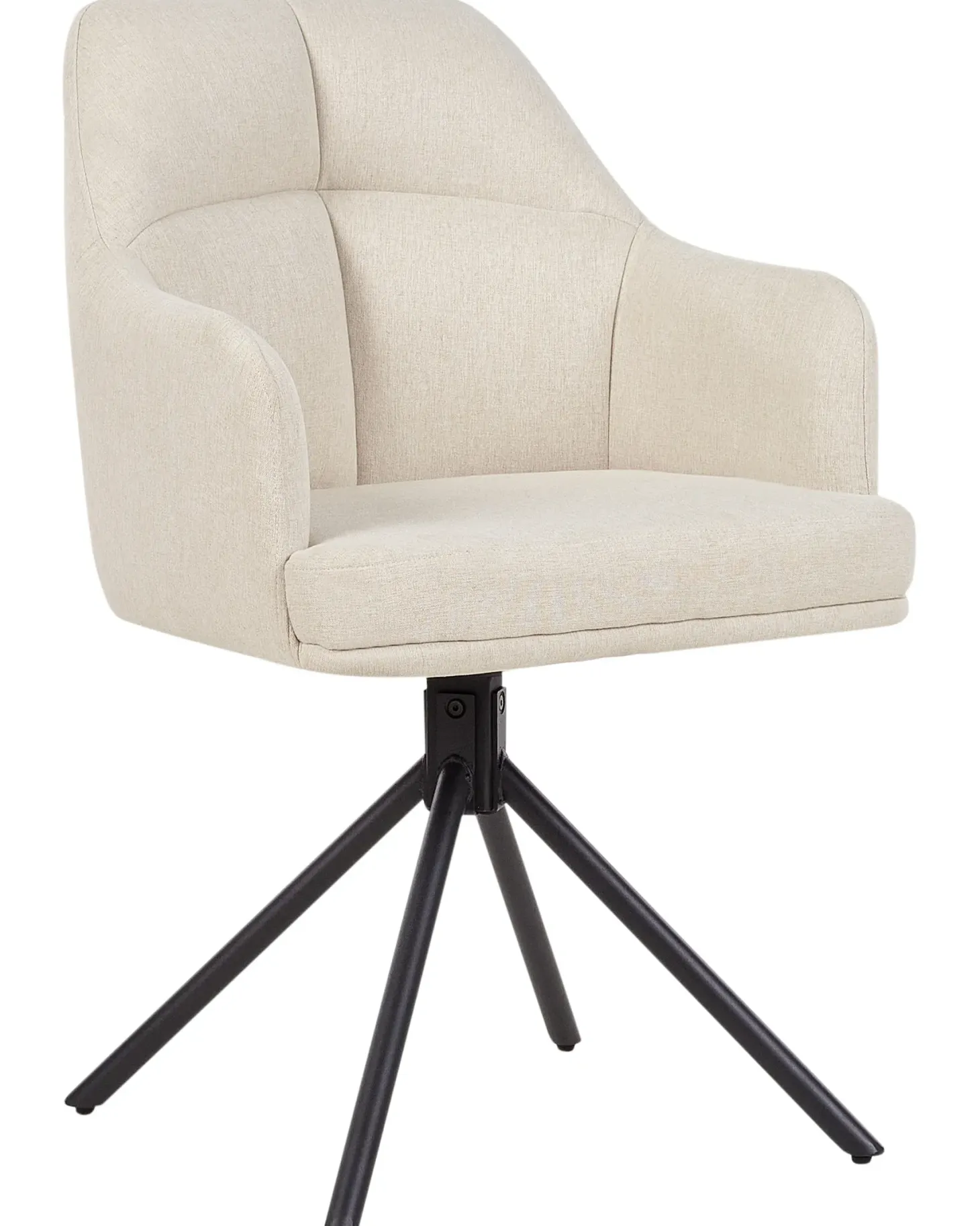 Sæt med 2 spisebordsstole MIRA Beige