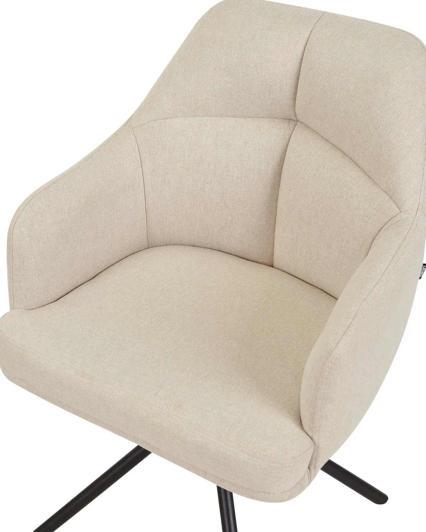 Sæt med 2 spisebordsstole MIRA Beige