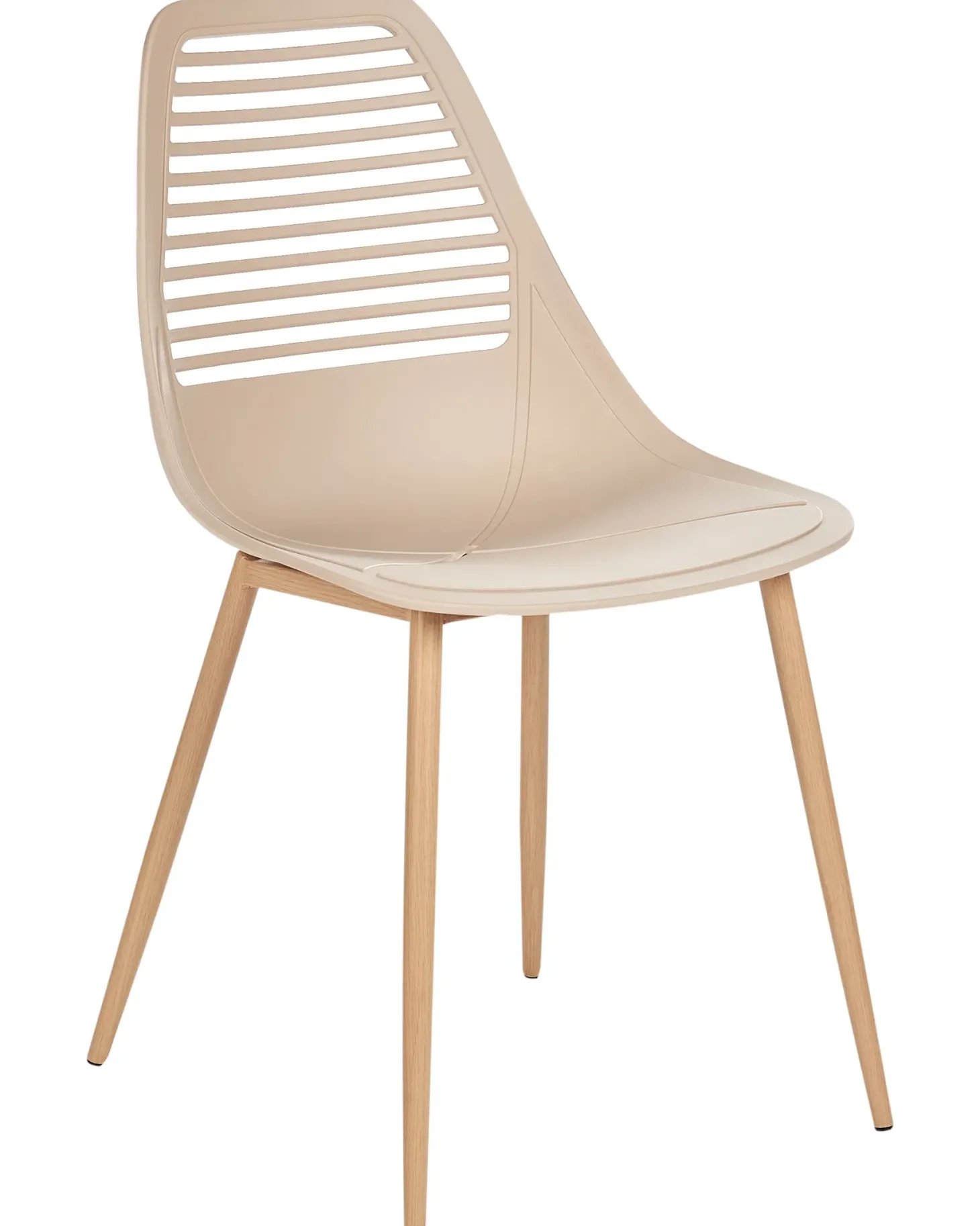 Sæt med 4 spisebordsstole MONTELLO Beige