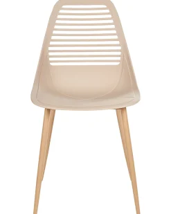Sæt med 4 spisebordsstole MONTELLO Beige
