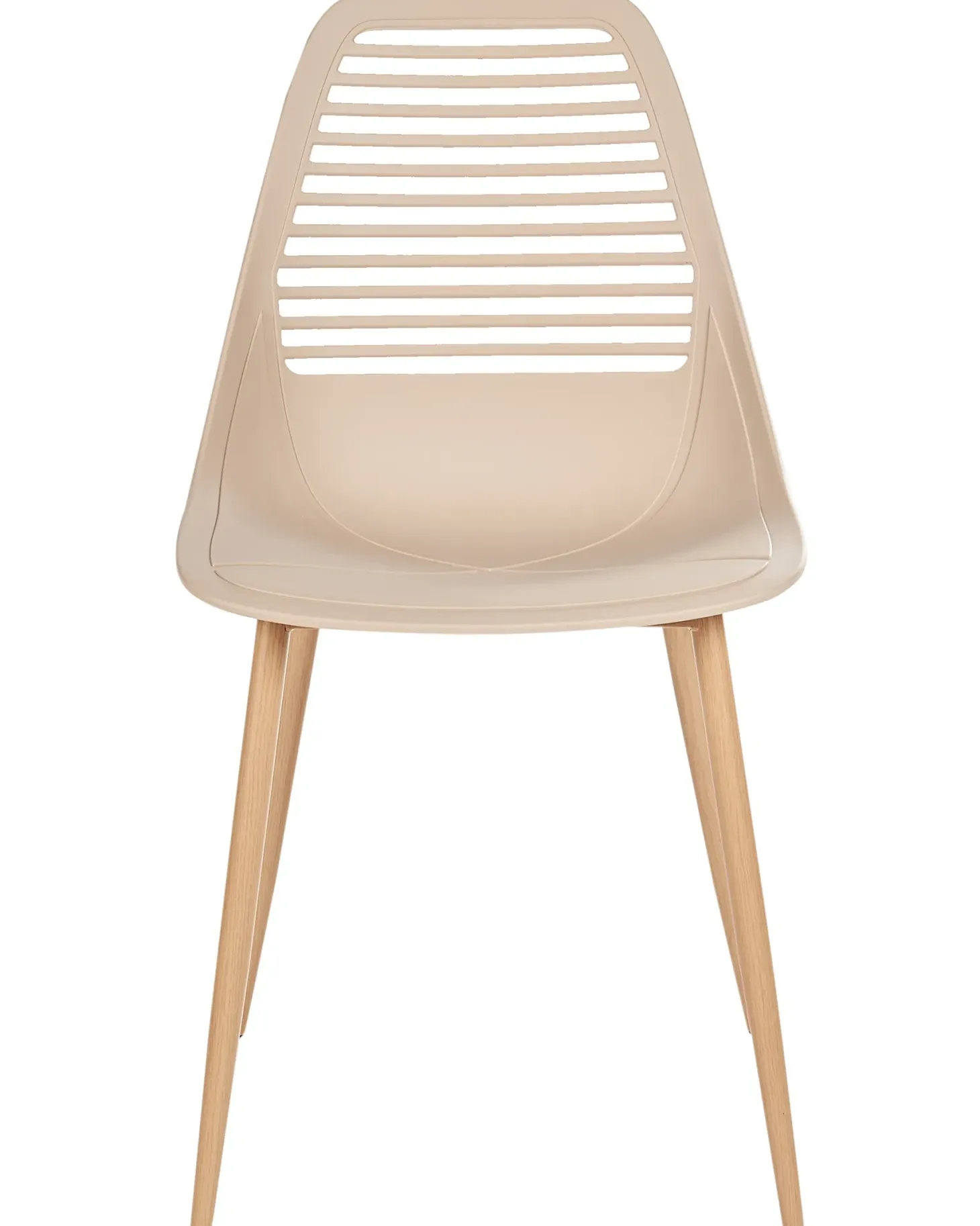 Sæt med 4 spisebordsstole MONTELLO Beige